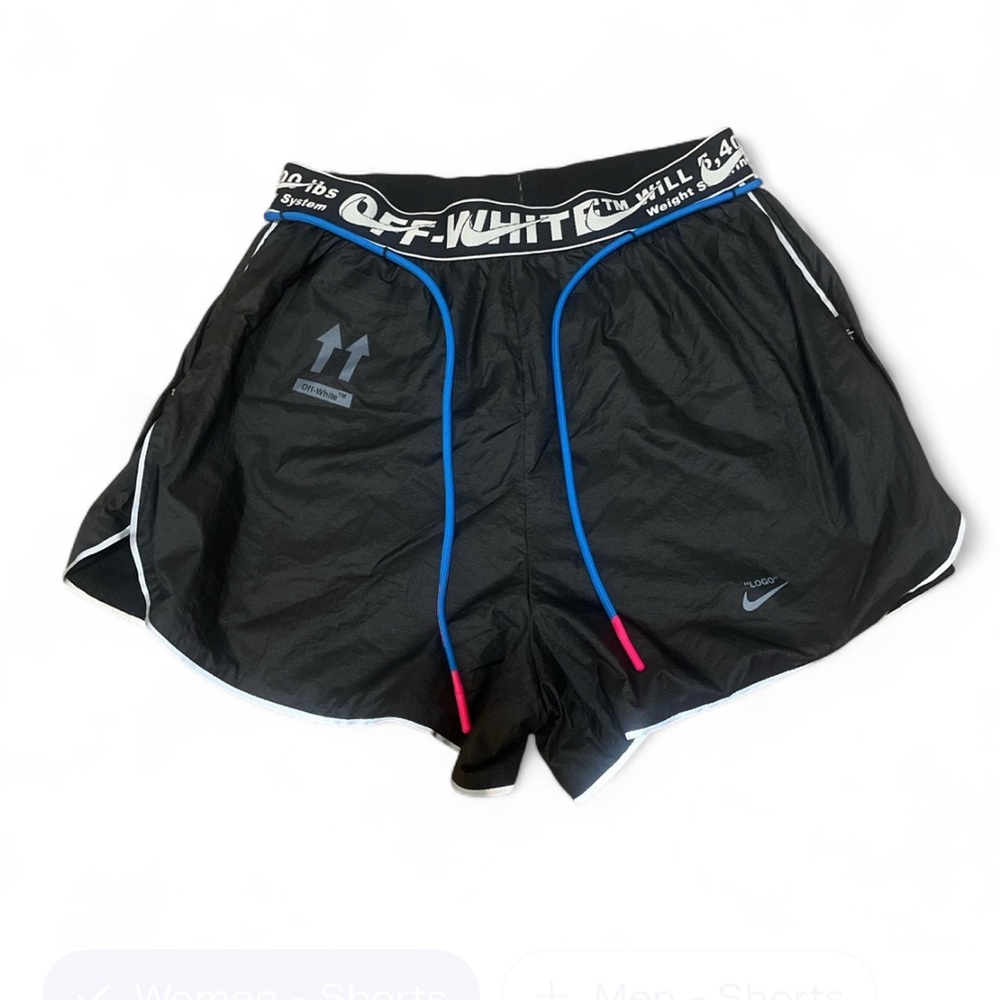 Nike Off White collab running shorts